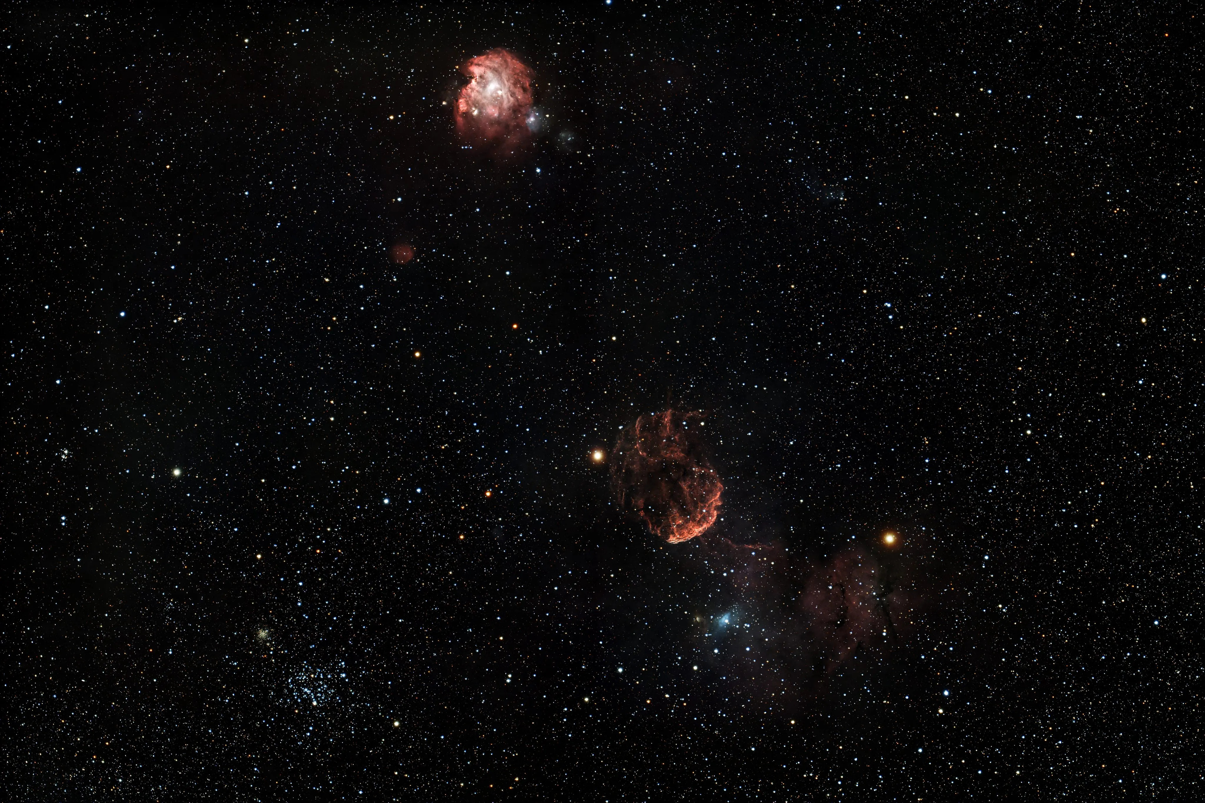 Monkey Head Nebula NGC 2174 captured with the Askar SQA 106