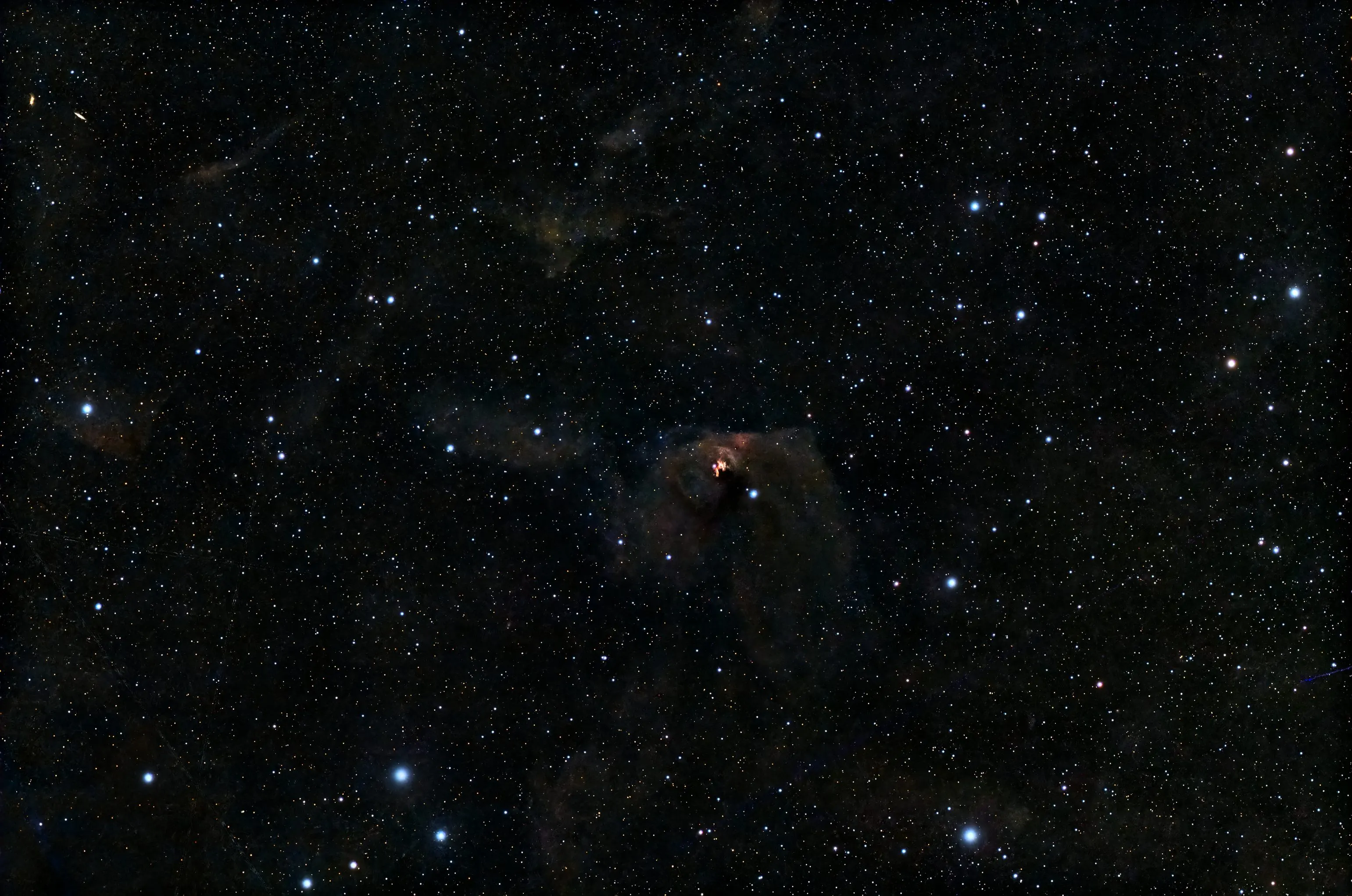 Hind's Variable Nebula NGC 1555 captured with the Askar SQA 106